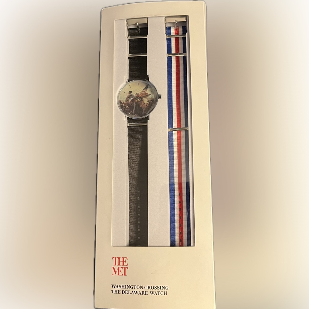 The Met Washington Crossing the Delaware Watch Set